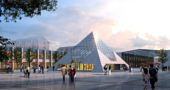 本溪金字塔网架