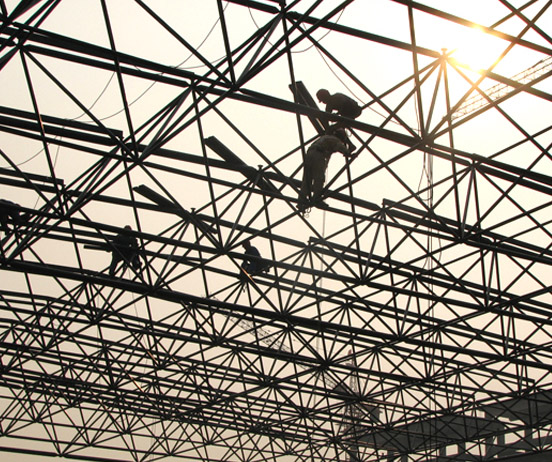 本溪厂房网架安装